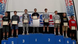 Michael O'Malley won by pin in 1:30 in the national finals.