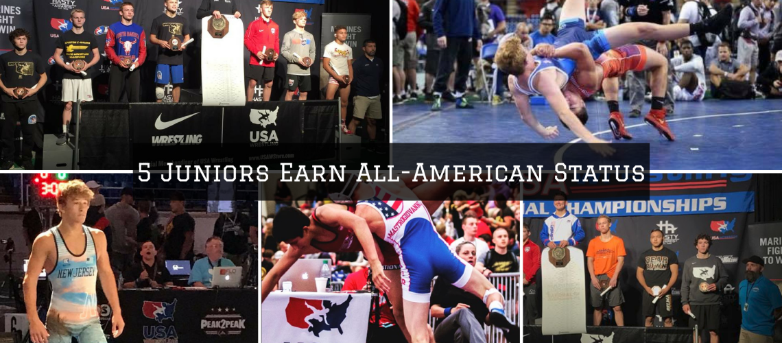 5 Juniors Earn All-American Status